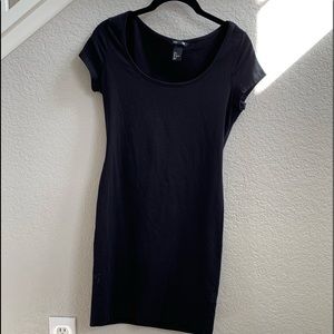 Black H&M basics dress